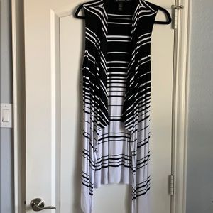 Black/White Cardigan